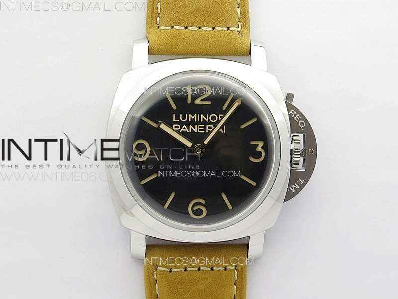 PAM372 HWF 1:1 Best Edition on Brown Leather Strap P.3000 Super Clone